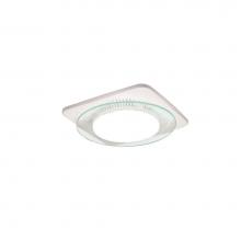 Broan Nutone QTNLEDA - 110 CFM, 0.7 Sones, ENERGY STAR Fan/Light/Night Light with 36 watt (2-18) GU24 bulb