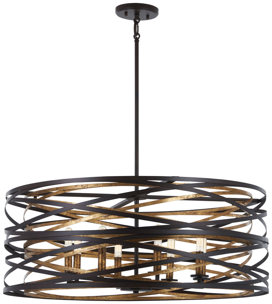 Vortic Flow - 8 Light Pendant