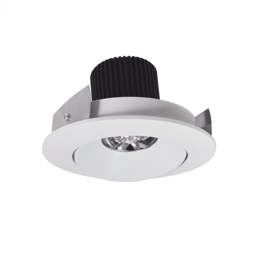 4" Iolite LED Round Adjustable Cone Reflector, 10-Degree Optic, 800lm / 12W, 4000K, Matte Powder