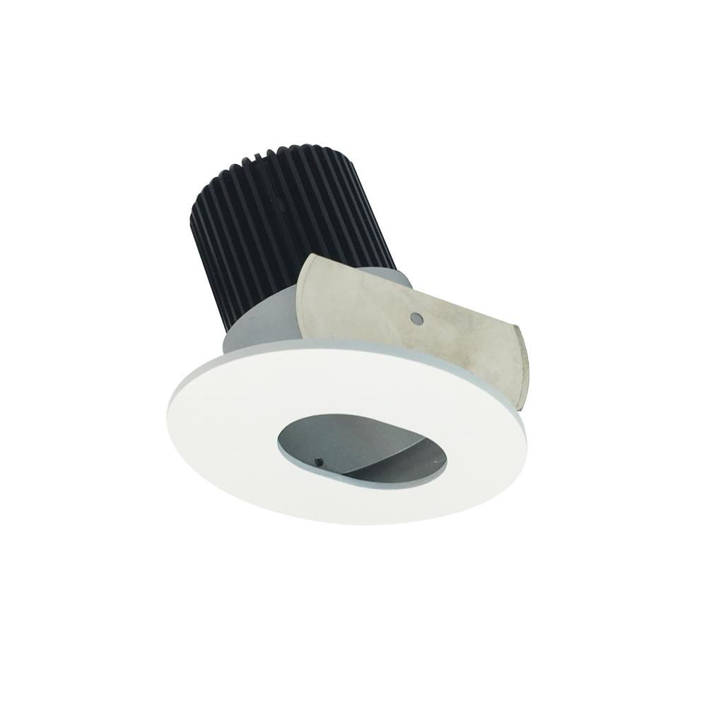 2" Iolite LED Round Adjustable Slot Aperture, 1000lm / 14W, 2700K, Matte Powder White Slot