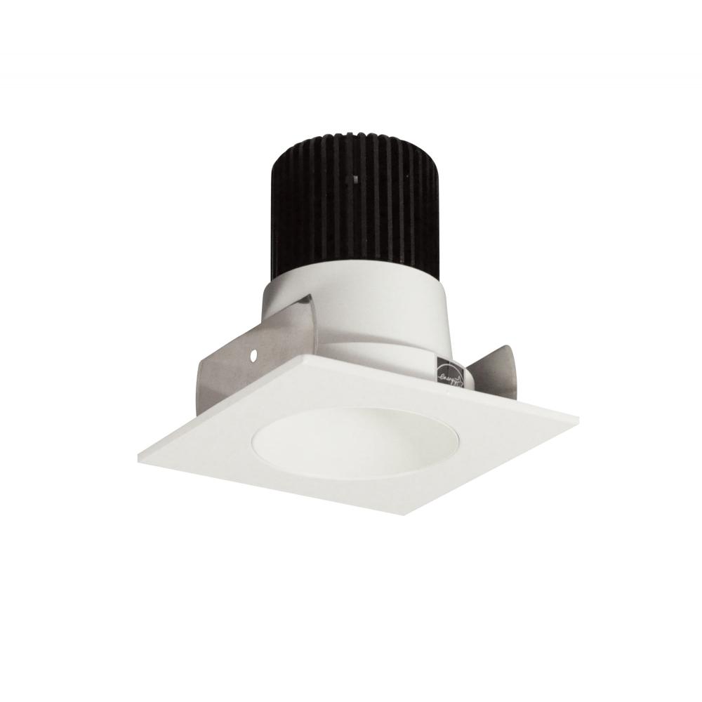 2" Iolite LED Square Reflector with Round Aperture, 1000lm / 14W, 3000K, White Reflector / White