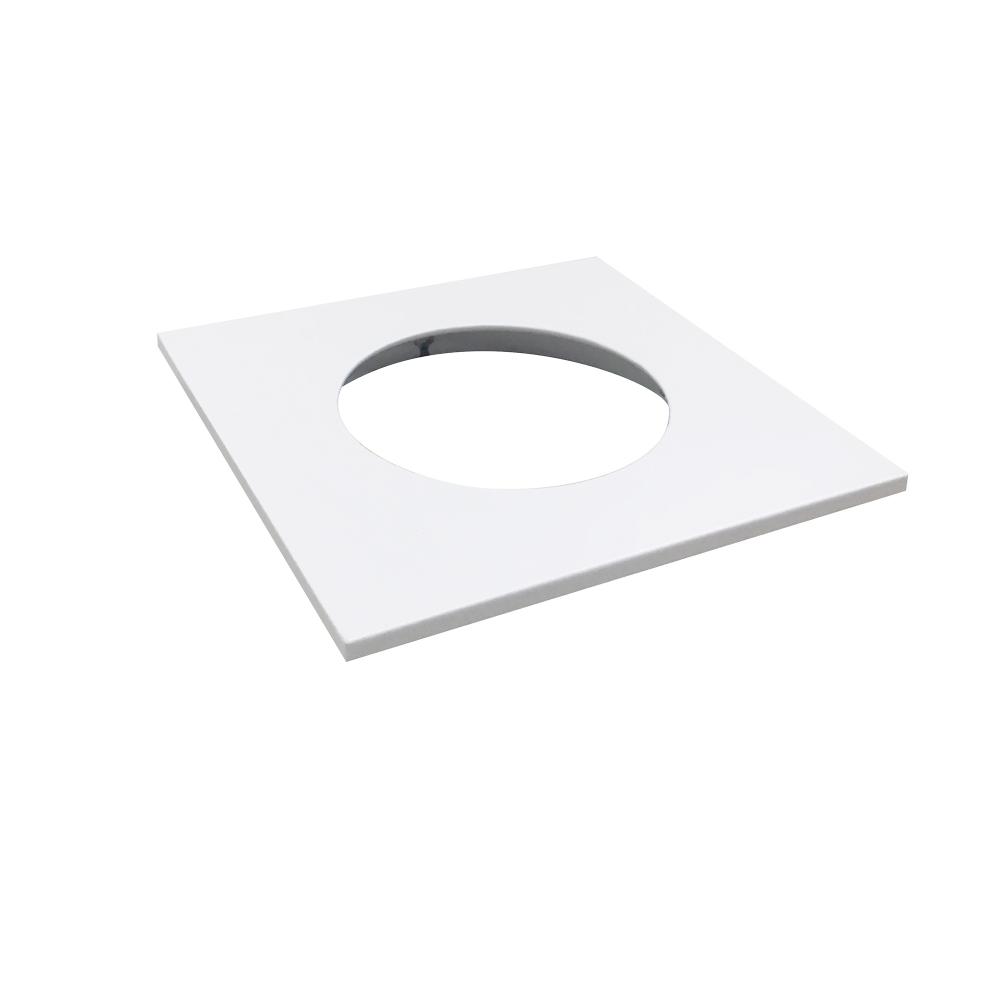 Square Trim for NM2-2R270, Matte Power White