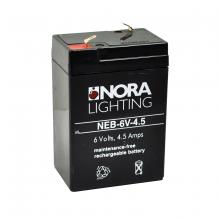 Nora NEB-6V-4.5 - BATTERY 6 VOLT 4.5 AMP/HOUR