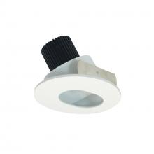 Nora NIO-4RSL35QMPW - 4" Iolite LED Round Adjustable Slot Aperture, 10-Degree Optic, 750lm / 12W, 3500K, Matte Powder