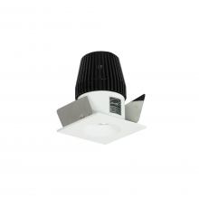 Nora NIO-1SNG40XMPW - 1" Iolite LED NTF Square Reflector with Round Aperture, 600lm, 4000K, Matte Powder White