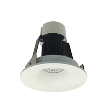 Nora NIR-4RNB50XWW - 4" Iolite LED Round Bullnose Retrofit, 800lm / 14W, 5000K, White Finish