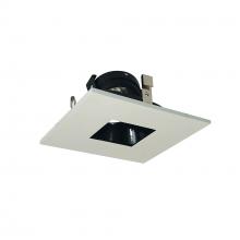 Nora NL-4855BW - 4"SQ W/2"SQ HOLE,ADJ,BLK REF,W