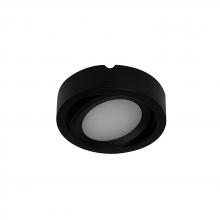 Nora NMP-A27B - 12V Josh Adjustable LED Puck Light, 300lm / 2700K, Black Finish