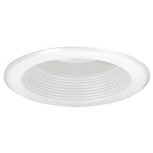 Nora NT-5001W - 5" Baffle Splay Trim w/ Flange, White