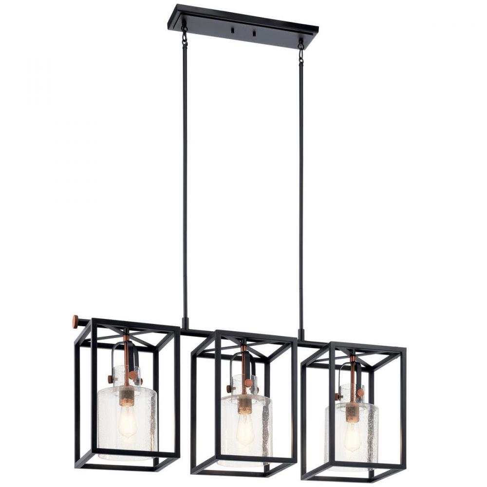 Linear Chandelier 3Lt