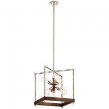 Kichler 52092AUB - Tanis™ 6 Light Foyer Pendant Auburn Stained