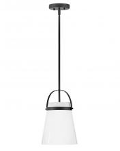 Lark 83057BK - Small Single Light Convertible Pendant