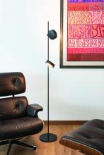 Zafferano America LD1155N3 - Super O Floor Lamp (2 Light)