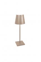 Zafferano America LD0395S4 - Poldina L Desk Lamp - Sand