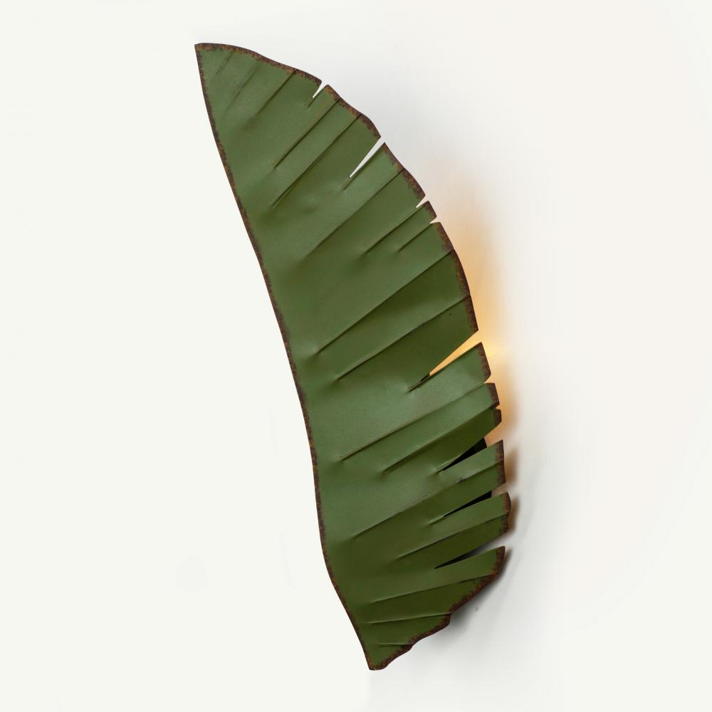 Banana Leaf 3-Lt Tall Sconce