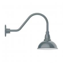 Montclair Light Works GNA105-40 - Cafe 8&#34; gooseneck wall light