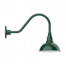 Montclair Light Works GNA105-42 - Cafe 8&#34; gooseneck wall light