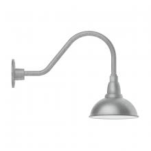 Montclair Light Works GNA105-49 - Cafe 8&#34; gooseneck wall light