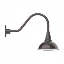 Montclair Light Works GNA105-51 - Cafe 8&#34; gooseneck wall light