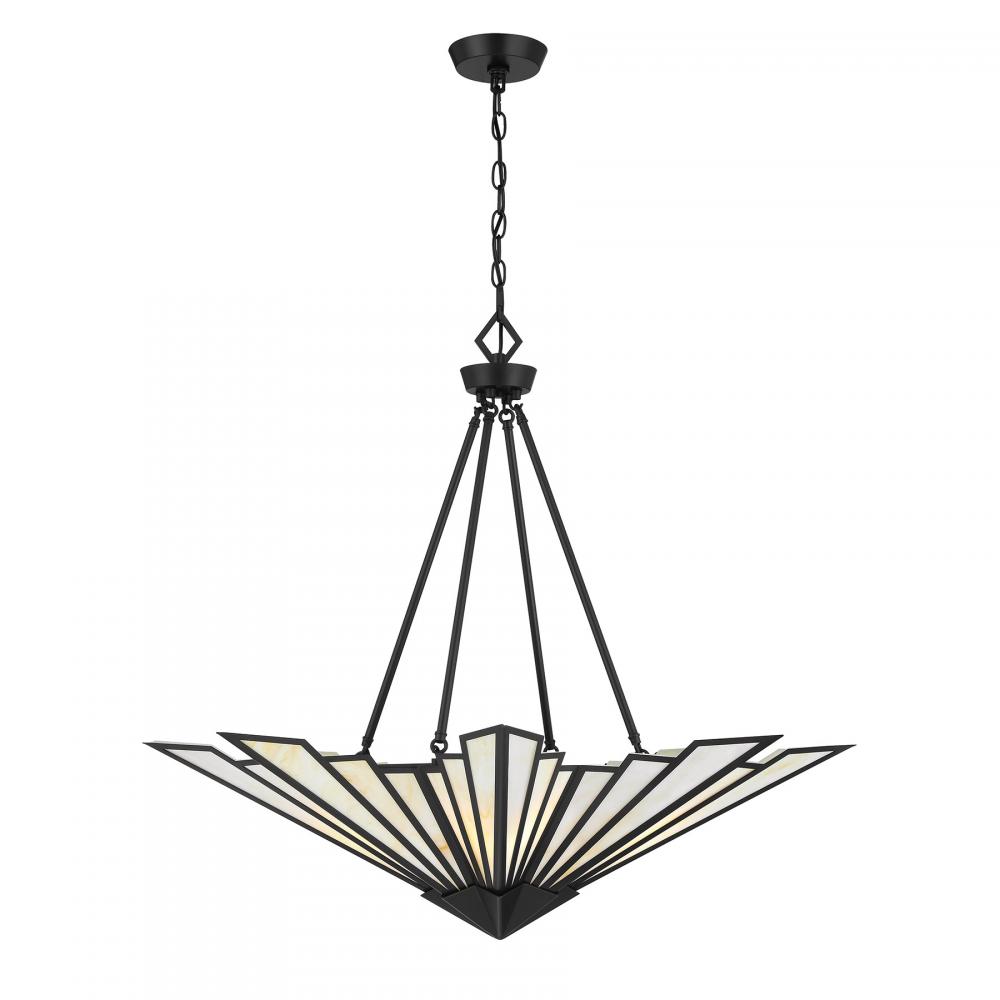 Rivage 4-Light Pendant in Matte Black