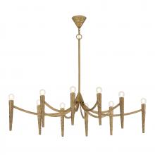 Savoy House 1-1528-10-106 - Belleza 10-Light Linear Chandelier in Spumante by Breegan Jane