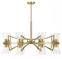 Savoy House 1-9705-16-322 - Bennington 16-Light Chandelier in Warm Brass