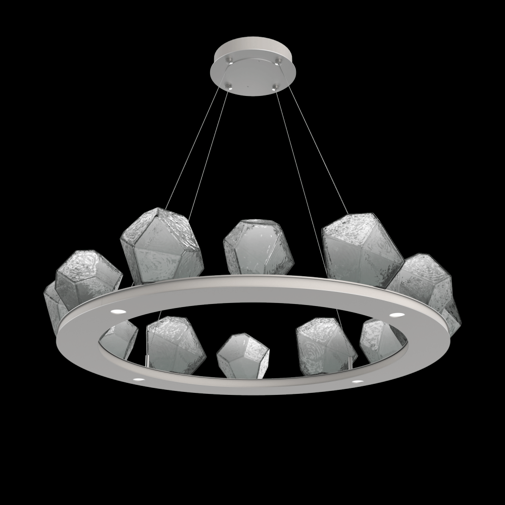 Gem Ring Chandelier-0C 37"