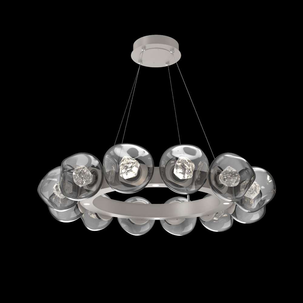 Luna Radial Ring Chandelier