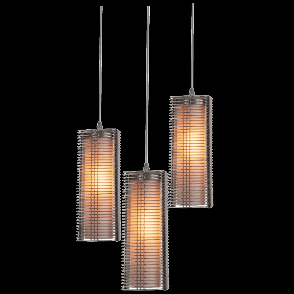 Downtown Mesh Round 5pc Multi-Pendant