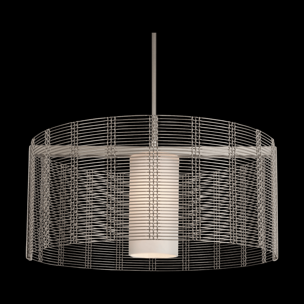 Downtown Mesh Drum-48-Flat Bronze