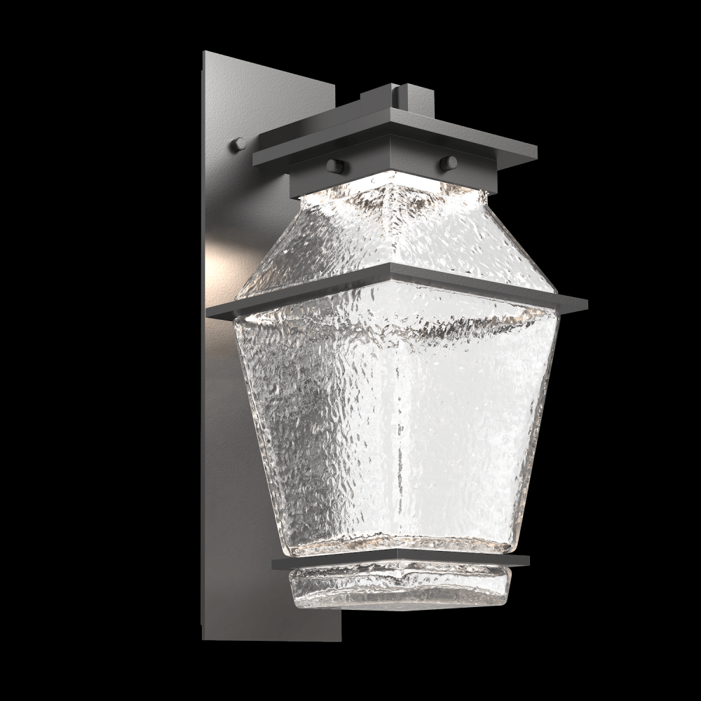 Outdoor Landmark Arm Sconce-01-Argento Grey