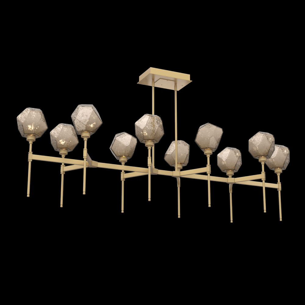 Gem Linear Belvedere Suspension-69-Gilded Brass