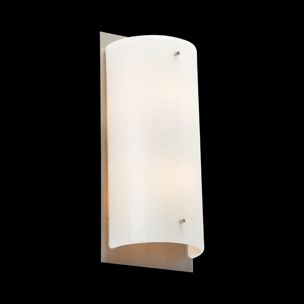 Textured Glass Cover Sconce - 26-Inch