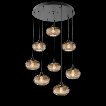 Hammerton CHB0036-08-MB-OB-C01-E2 - Coppa Round 8pc Multi-Pendant