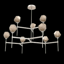 Hammerton CHB0039-55-BS-B-001-L1 - Gem Round Chandelier-55-Metallic Beige Silver