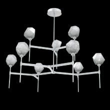 Hammerton CHB0039-55-CS-S-001-L3 - Gem Round Belvedere Chandelier-55-Classic Silver