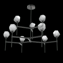 Hammerton CHB0039-55-MB-S-001-L1 - Gem Round Chandelier-55-Matte Black