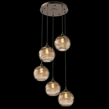 Hammerton CHB0047-05-FB-OB-C01-E2 - Terra Round 5pc Multi-Pendant