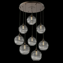 Hammerton CHB0047-08-FB-OS-C01-E2 - Terra Round 8pc Multi-Pendant