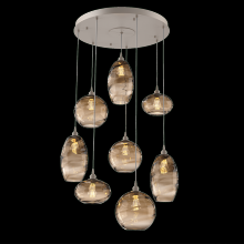 Hammerton CHB0048-08-BS-OB-C01-E2 - Misto Round 8pc Multi-Pendant