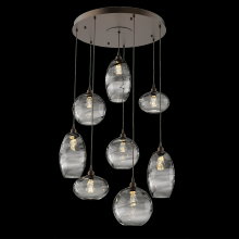 Hammerton CHB0048-08-FB-OS-C01-E2 - Misto Round 8pc Multi-Pendant