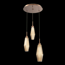 Hammerton CHB0049-03-BB-RB-C01-L3 - Aalto Round 3pc Multi-Pendant