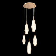 Hammerton CHB0049-05-NB-RA-C01-L3 - Aalto Round 5pc Multi-Pendant