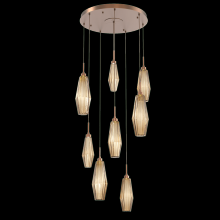 Hammerton CHB0049-08-BB-RB-C01-L3 - Aalto Round 8pc Multi-Pendant