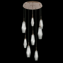 Hammerton CHB0049-08-FB-RS-C01-L3 - Aalto Round 8pc Multi-Pendant