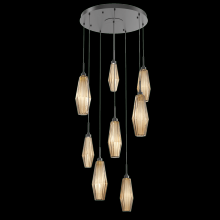 Hammerton CHB0049-08-MB-RB-C01-L3 - Aalto Round 8pc Multi-Pendant