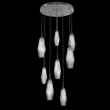 Hammerton CHB0049-08-MB-RS-C01-L3 - Aalto Round 8pc Multi-Pendant