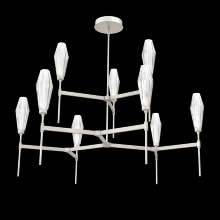 Hammerton CHB0049-54-BS-RC-001-L3 - Aalto Round Belvedere Chandelier-54-Metallic Beige Silver