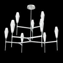 Hammerton CHB0049-54-CS-RC-001-L3 - Aalto Round Belvedere Chandelier-54-Classic Silver