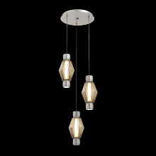 Hammerton CHB0049-D3-BS-RB-C01-L3 - Mandrel Round 3pc Multi-Pendant - Aalto